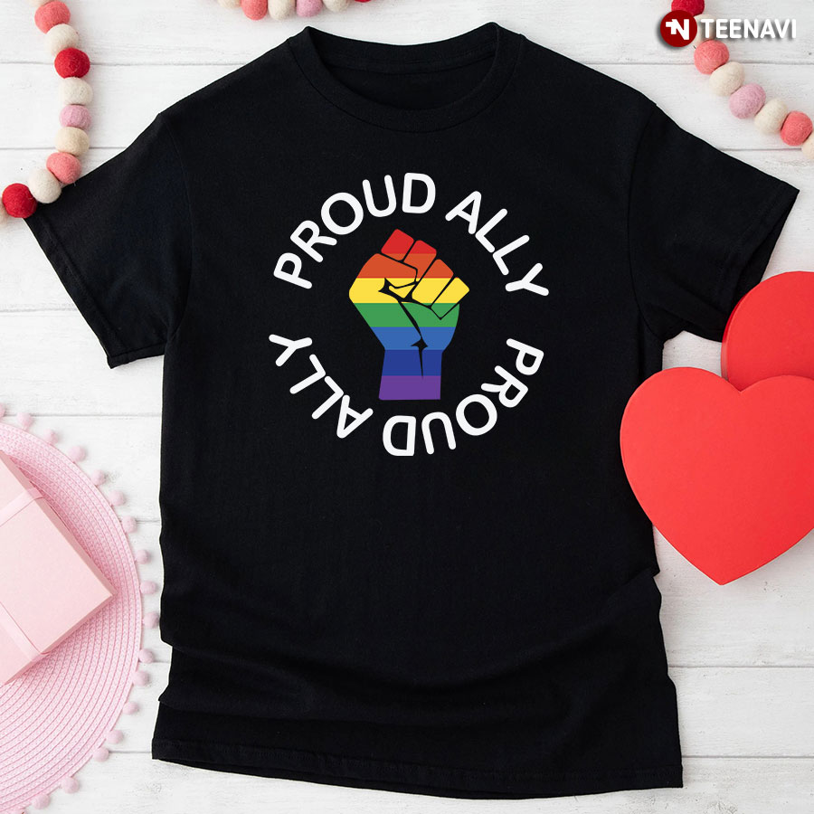 Proud Ally Proud Ally LGBT T-Shirt