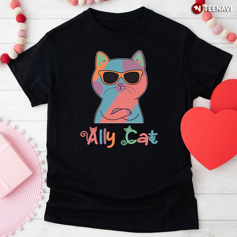 Ally Cat LGBT T-Shirt
