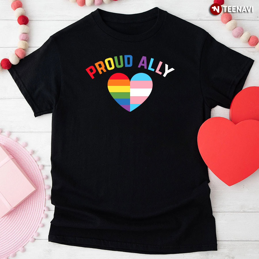 Proud Ally LGBT Transgender T-Shirt