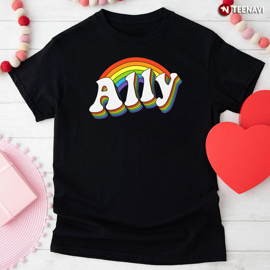 Ally LGBT Rainbow T-Shirt