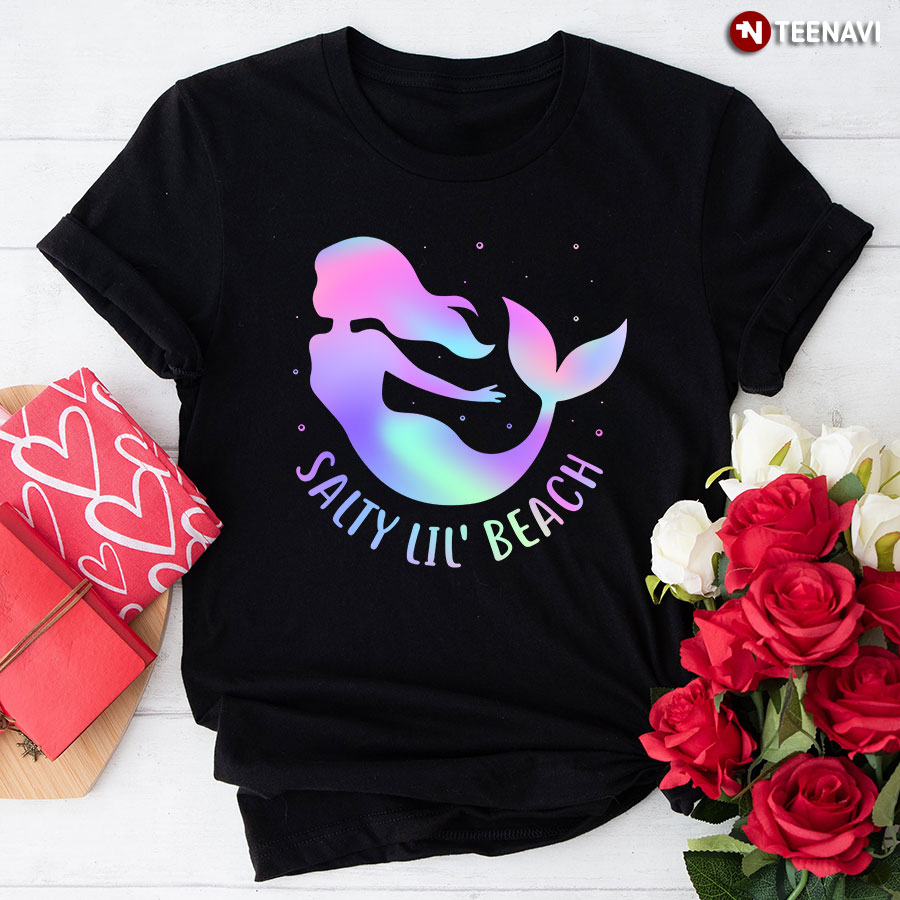Salty Lil' Beach Mermaid T-Shirt