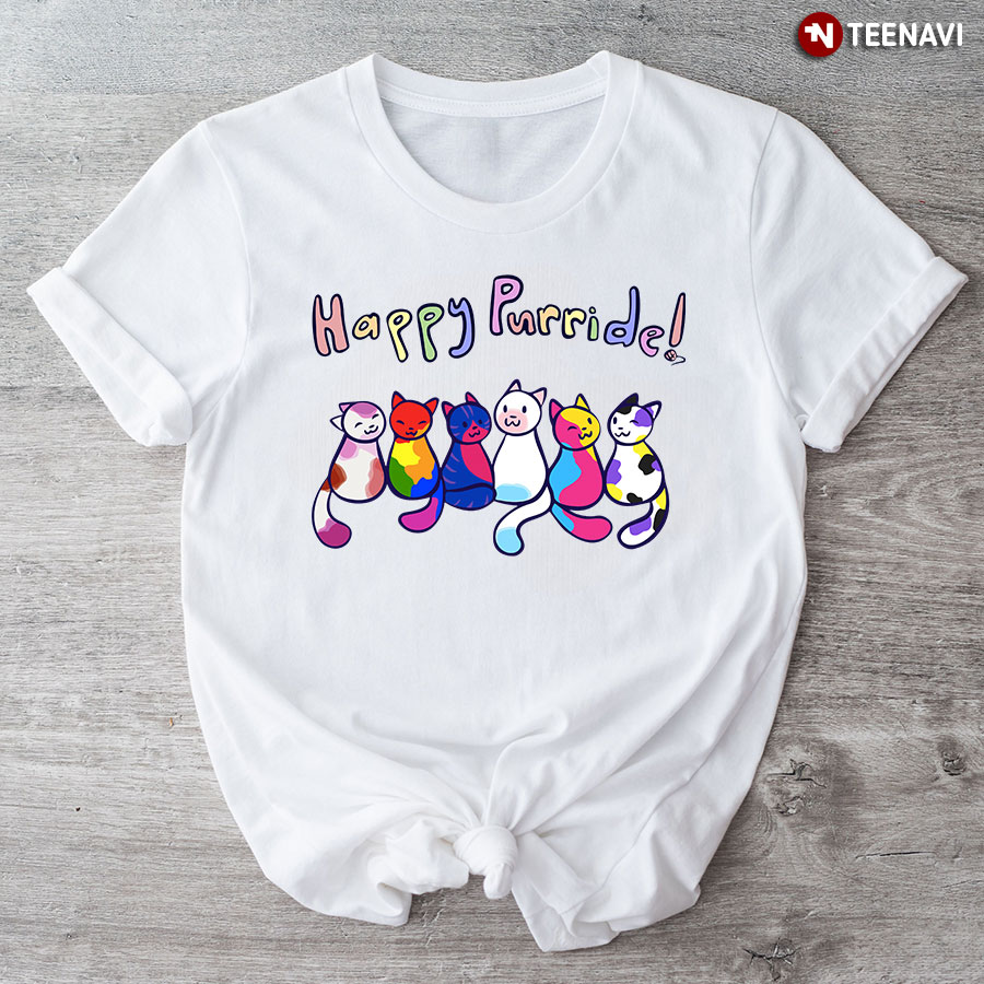 Happy Purride Lovely Cats T-Shirt