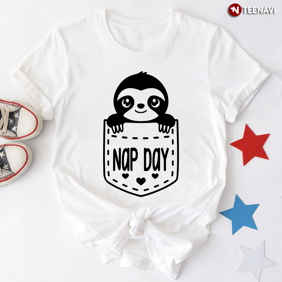 Nap Day Sloth T-Shirt - Kids Tee