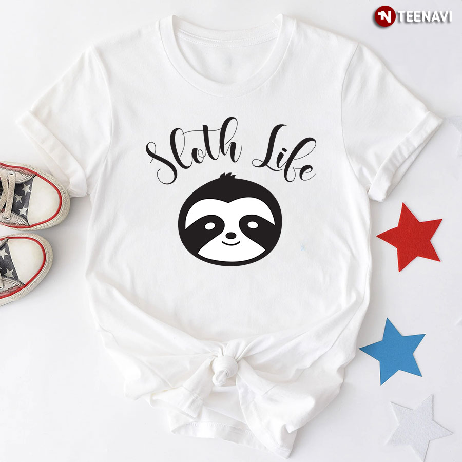 Sloth Life T-Shirt – Graphic Tee