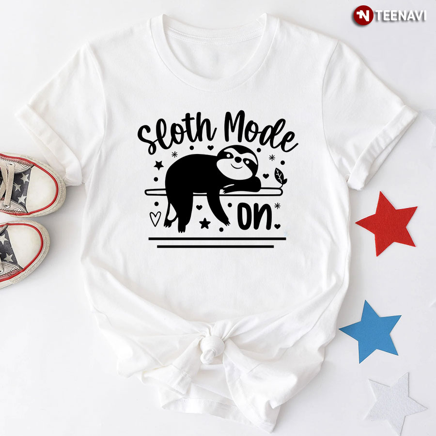 Sloth Mode On T-Shirt - Small Tee