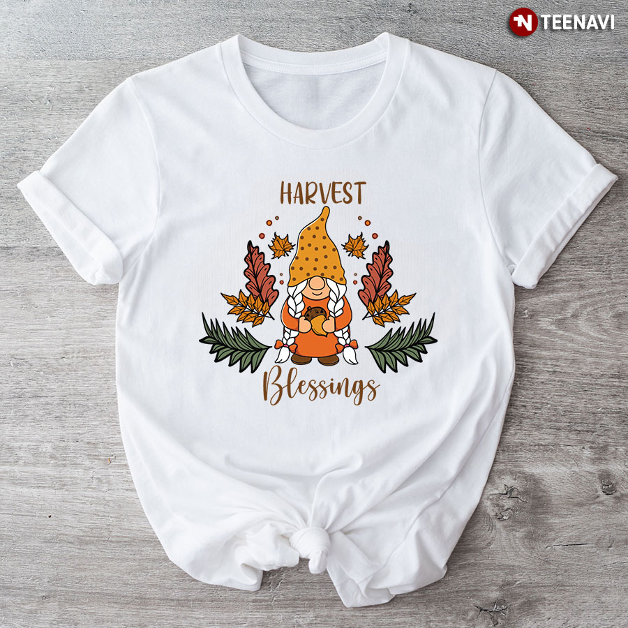 Harvest Blessings Gnome T-Shirt
