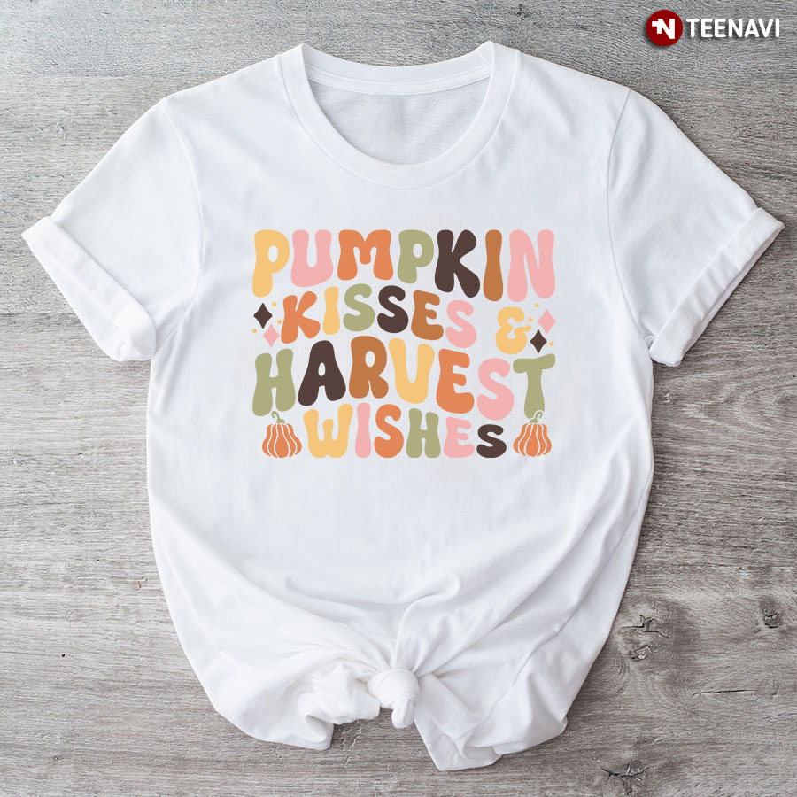 Pumpkin Kisses & Harvest Wishes T-Shirt