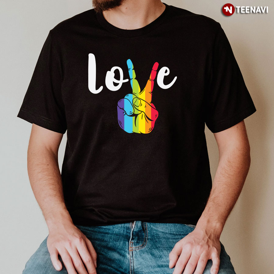 Love LGBT Pride Flag T-Shirt