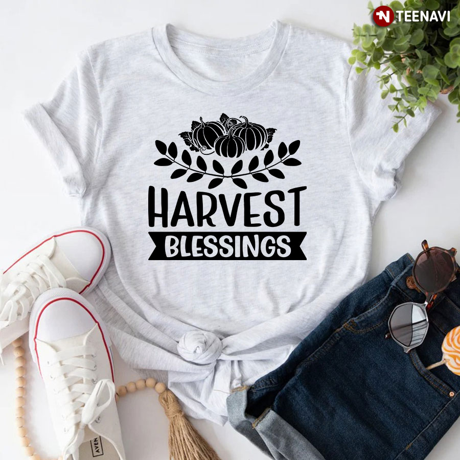 Harvest Blessings Pumpkin T-Shirt