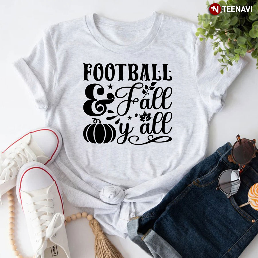 Football & Fall Y'all T-Shirt