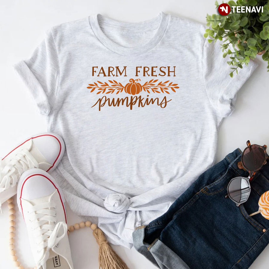 Farm Fresh Pumpkins Thanksgiving T-Shirt