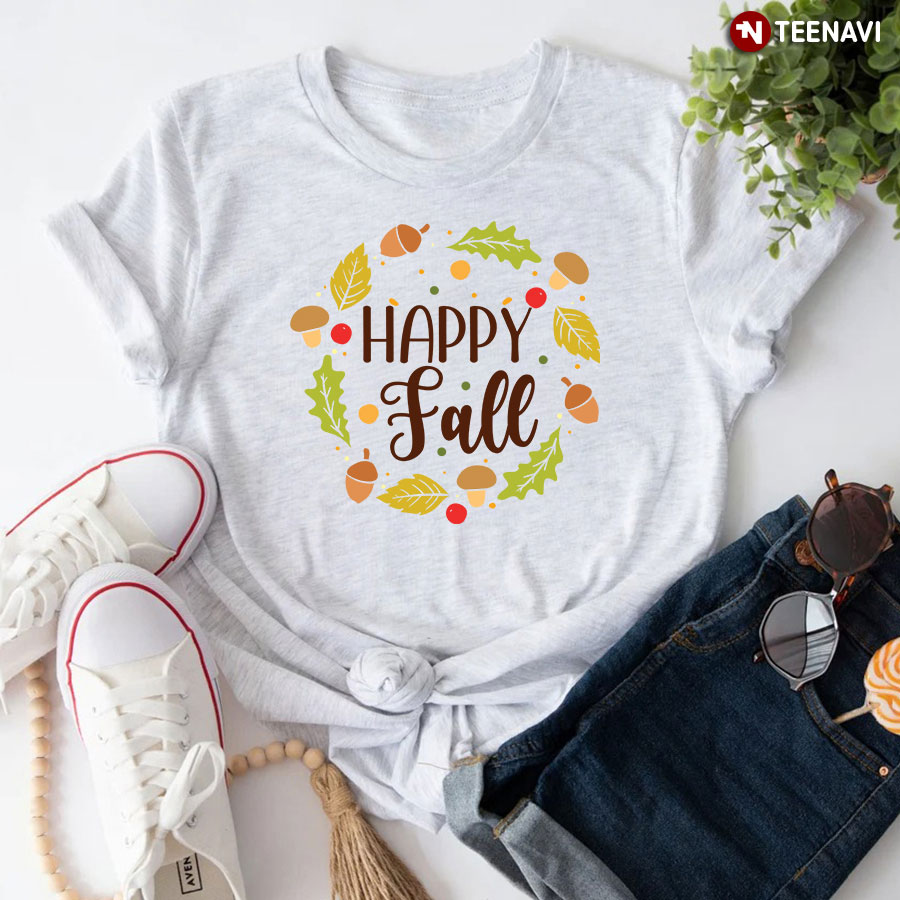 Happy Fall Thanksgiving T-Shirt
