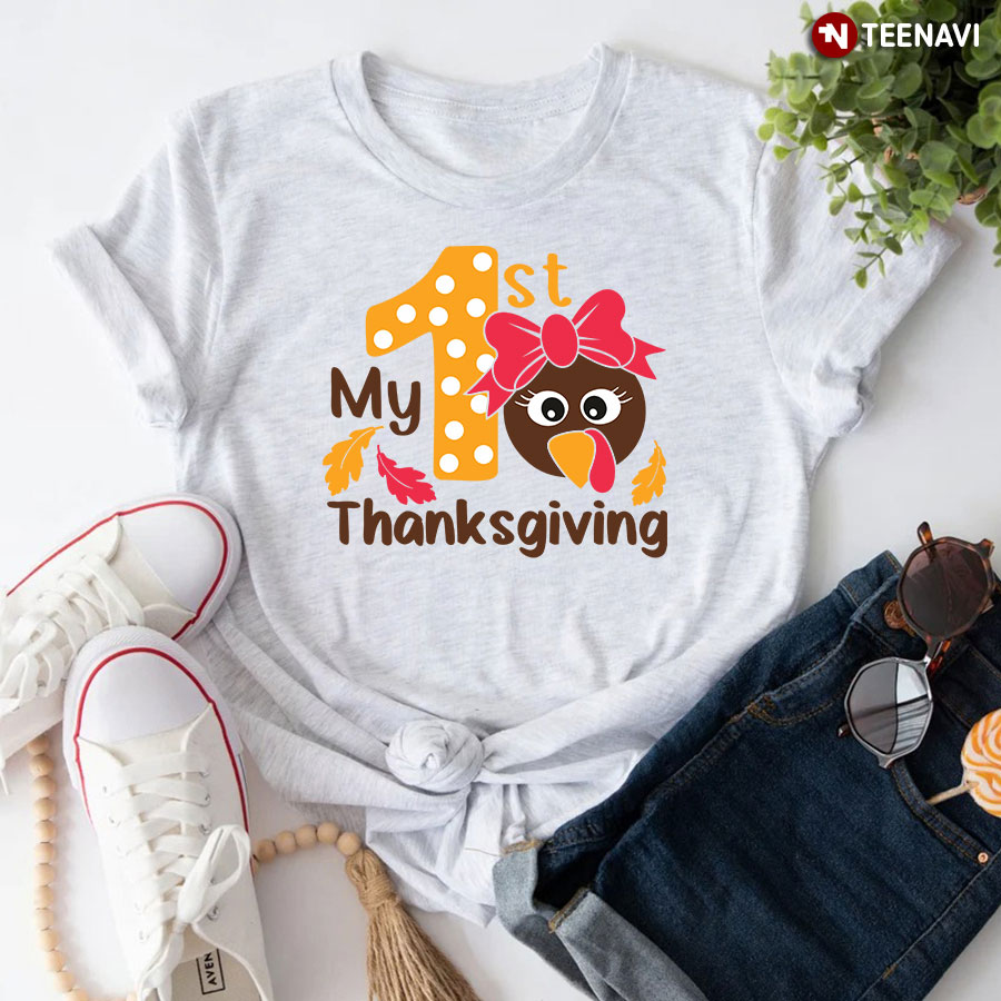 My 1st Thanksgiving Lovely Turkey T-Shirt