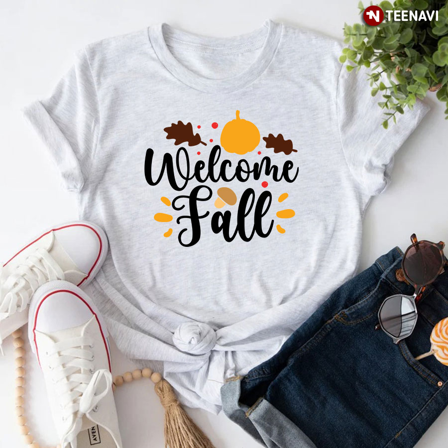 Welcome Fall Pumpkin T-Shirt