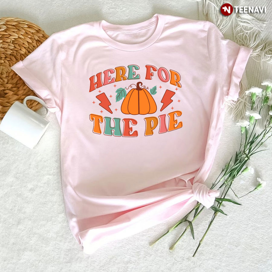 Here For The Pie Pumpkin T-Shirt