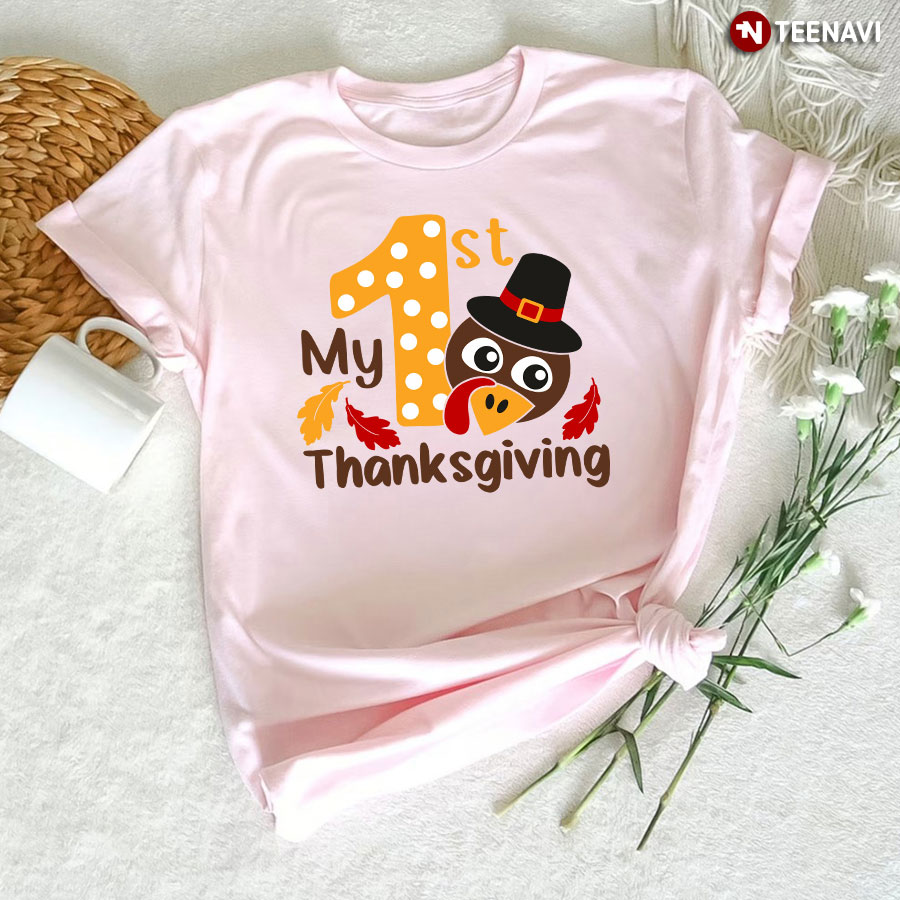 My 1st Thanksgiving Cute Turkey T-Shirt