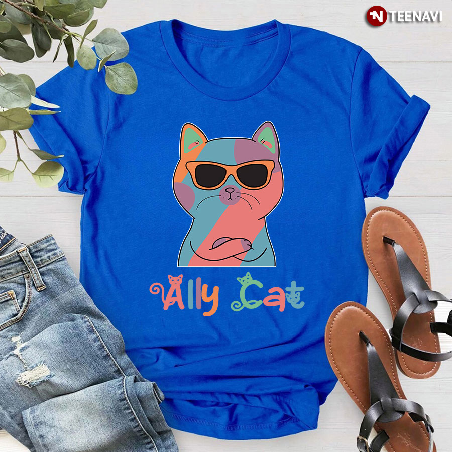 Ally Cat LGBT T-Shirt
