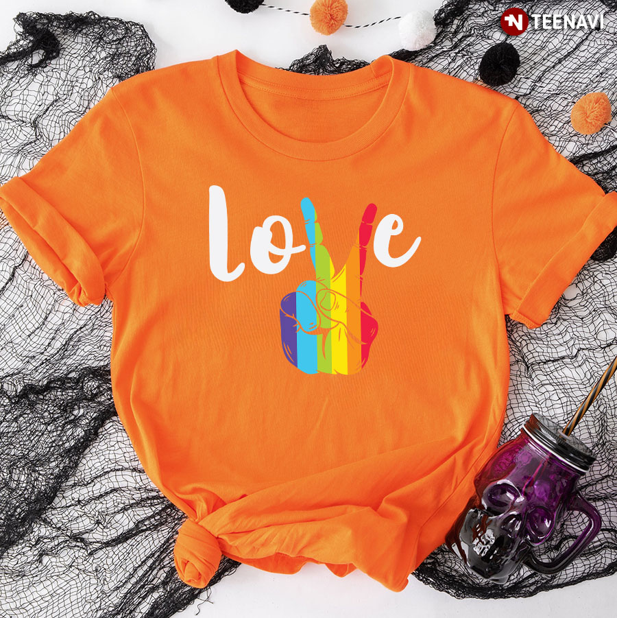 Love LGBT Pride Flag T-Shirt