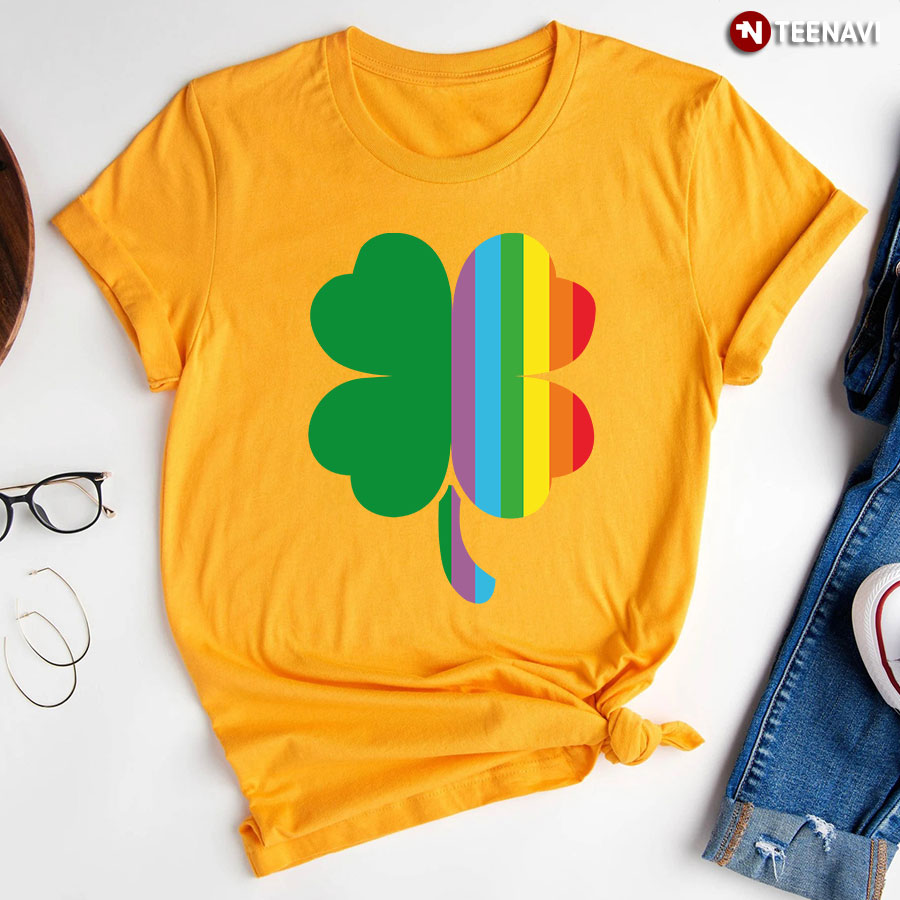 Shamrock Lgbt Pride T Shirt