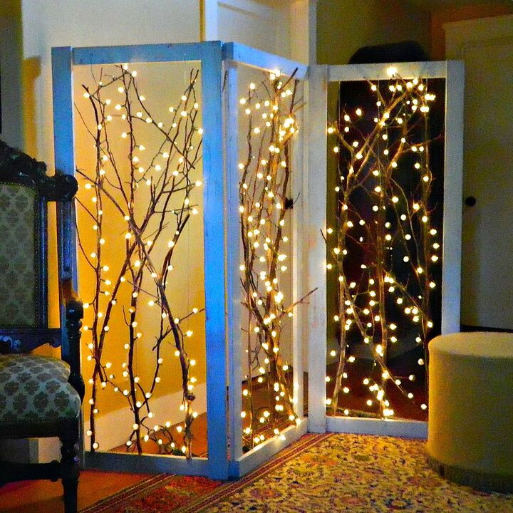 decorating with fairy lights for christmas