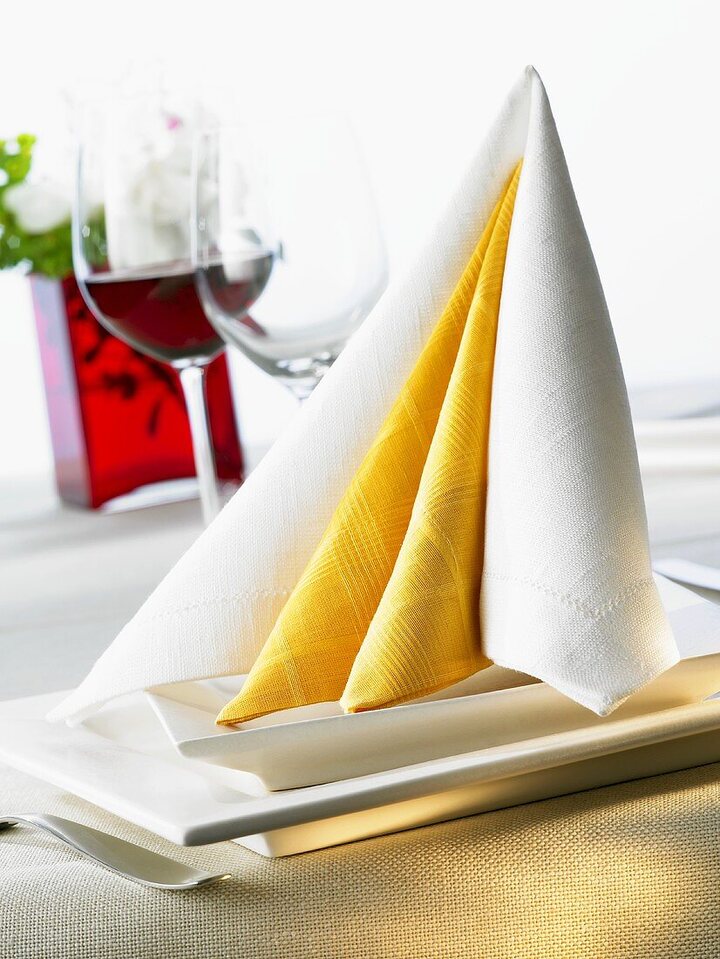 how to fold a paper napkin into a turkey
