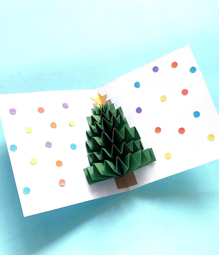 how to make a pop up card for christmas