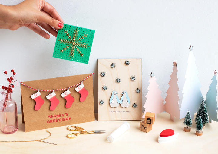 how to make a pop up christmas card