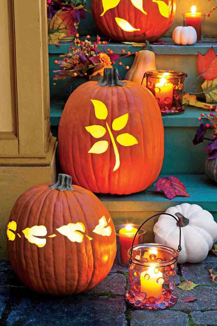 ideas how to carve a Pumpkin