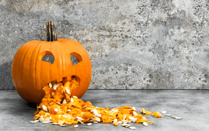 simple ideas for carving a Pumpkin