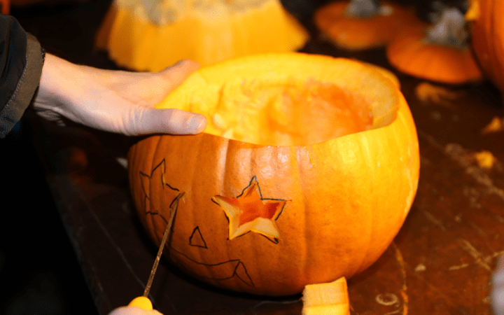 how to carve a Pumpkin for cooking