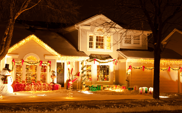 ideas to decorate your house for Christmas