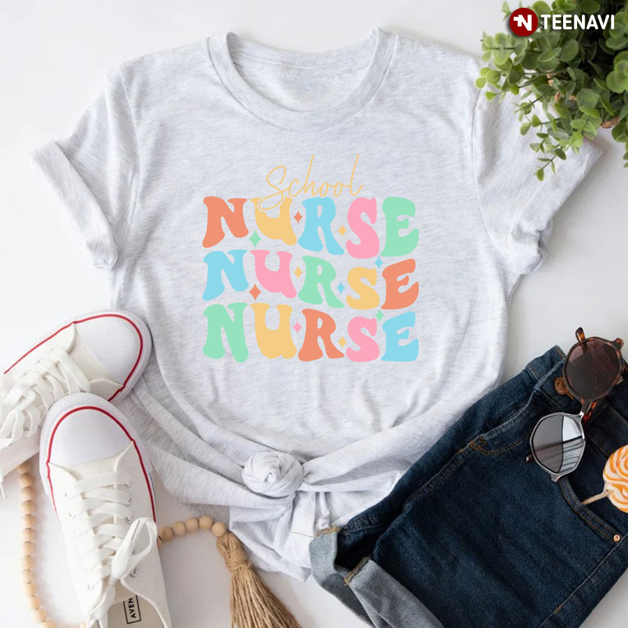School Nurse T-Shirt - Plus Size Tee