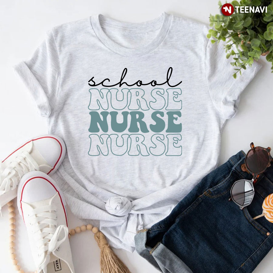 School Nurse Nurse Nurse T-Shirt - Kids Tee