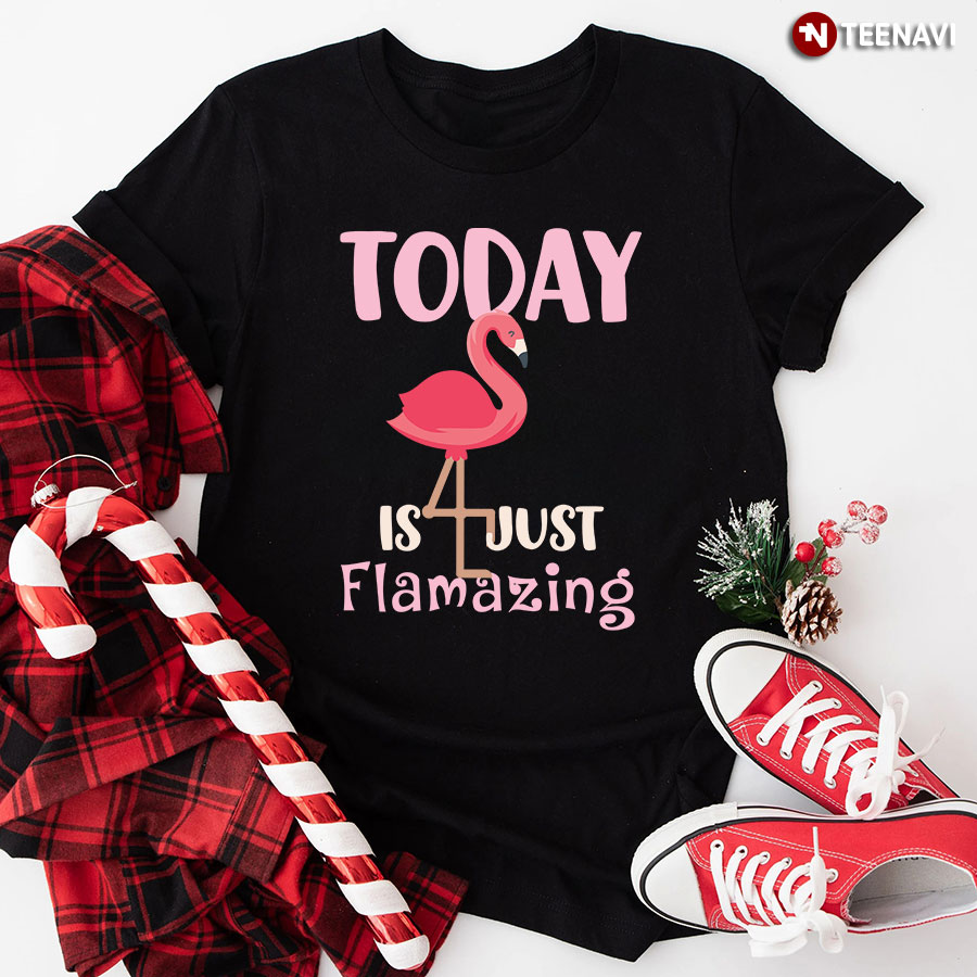 Today Is Just Flamazing Pink Flamingo T-Shirt