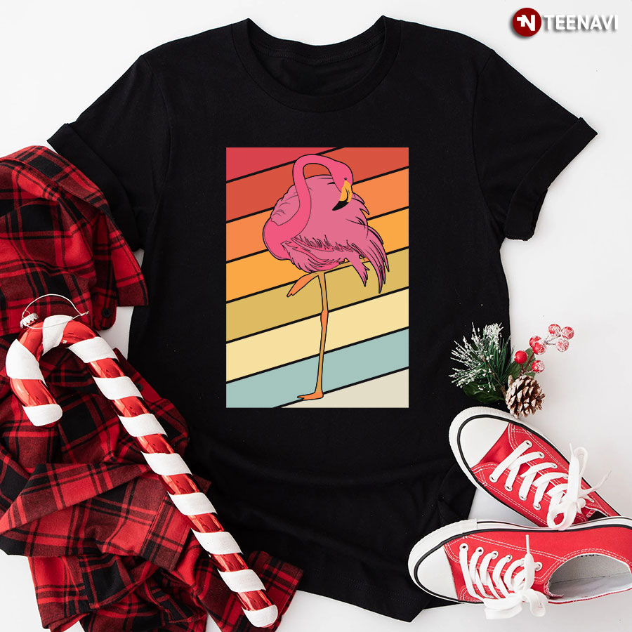 Pink Flamingo Lover T-Shirt - Vintage Tee