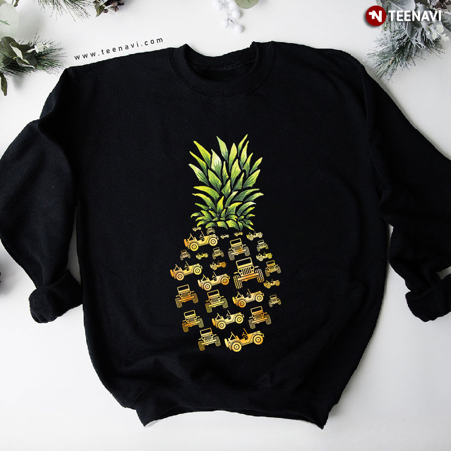 Pineapple Full Of Jeeps Sweatshirt