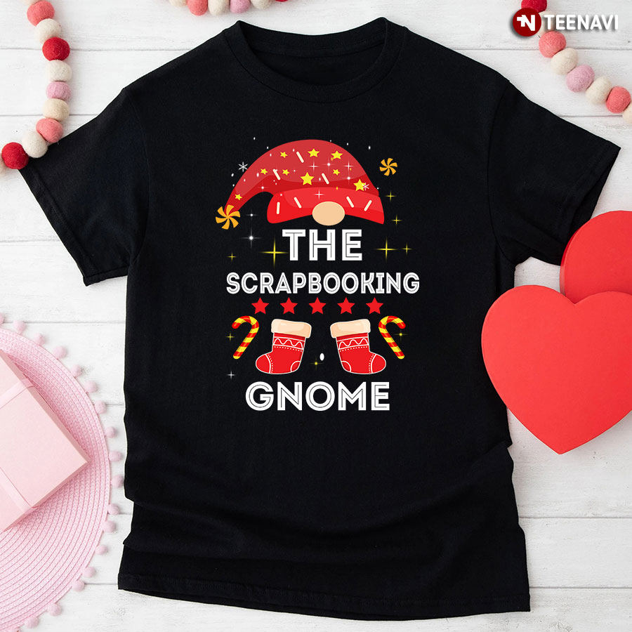 The Scrapbooking Gnome Merry Christmas T-Shirt