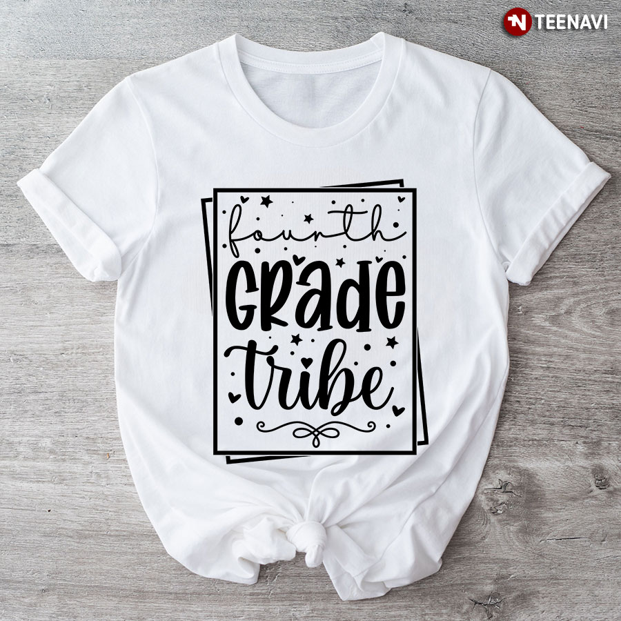 Fourth Grade Tribe 4th Grade Student Teacher Back To School T-Shirt