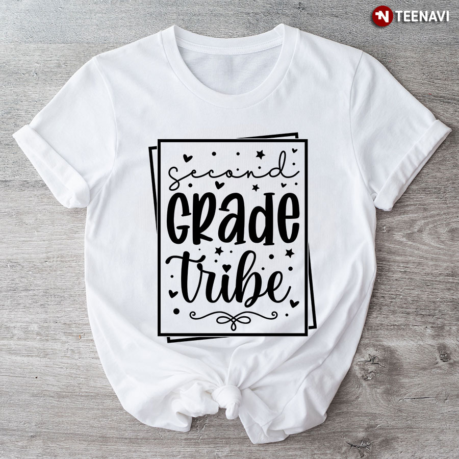Second Grade Tribe 2nd Grade Student Teacher Back To School T-Shirt