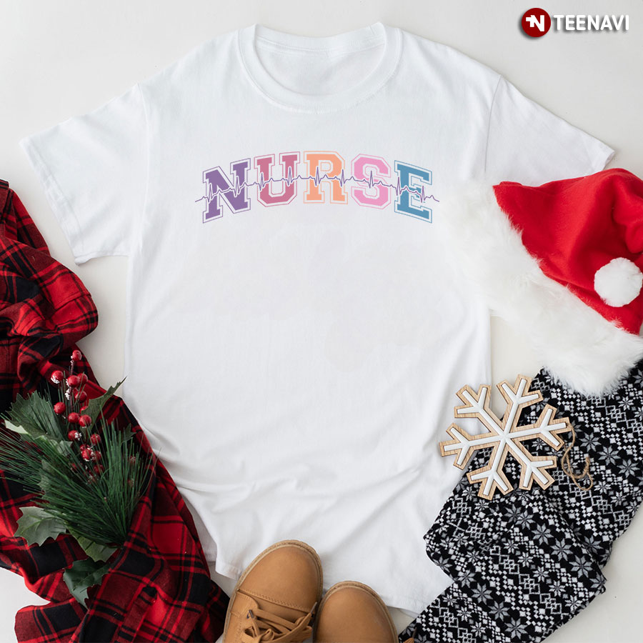 Nurse Heartbeat Nurse Life T-Shirt
