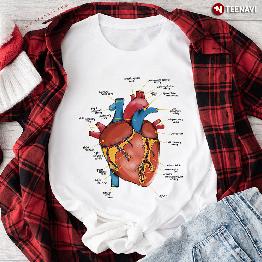 Anatomical Heart Medical Cardiologist T-Shirt