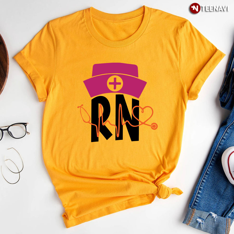 RN Heartbeat Registered Nurse T-Shirt