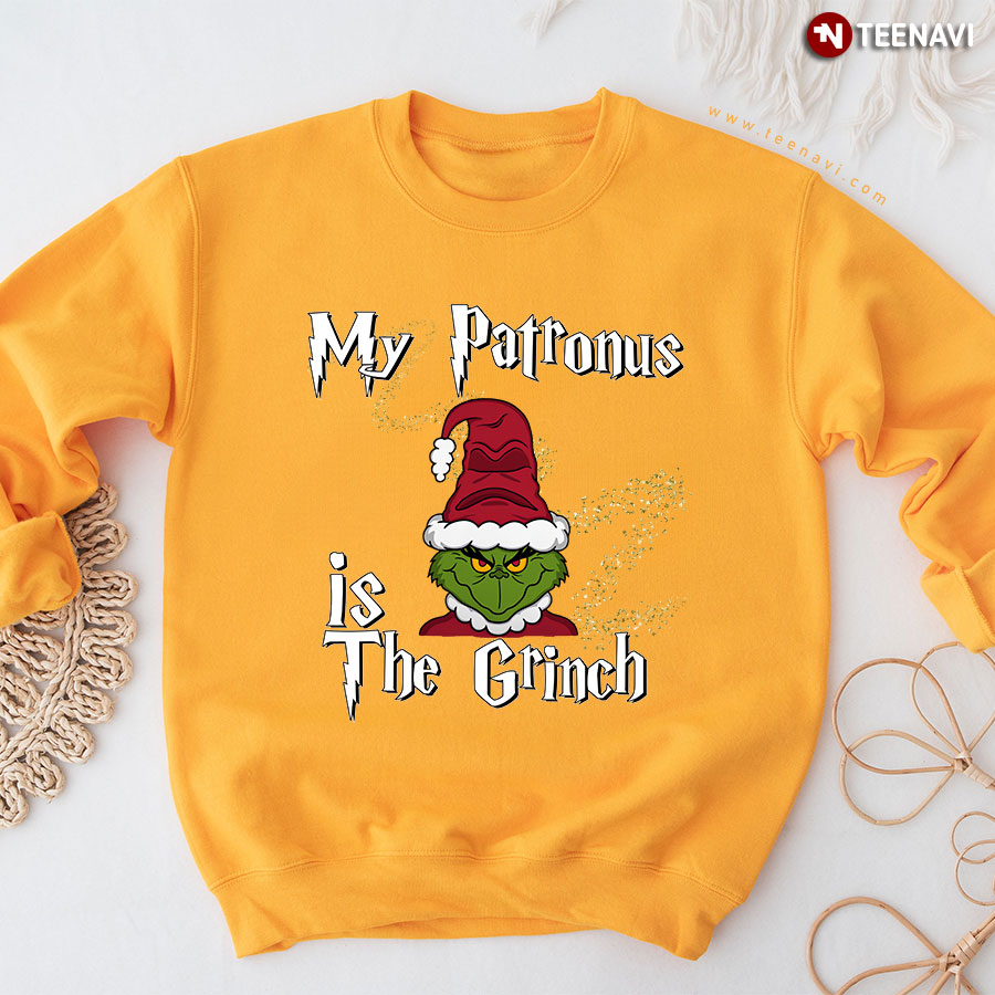 My Patronus Is The Grinch Christmas Sweatshirt