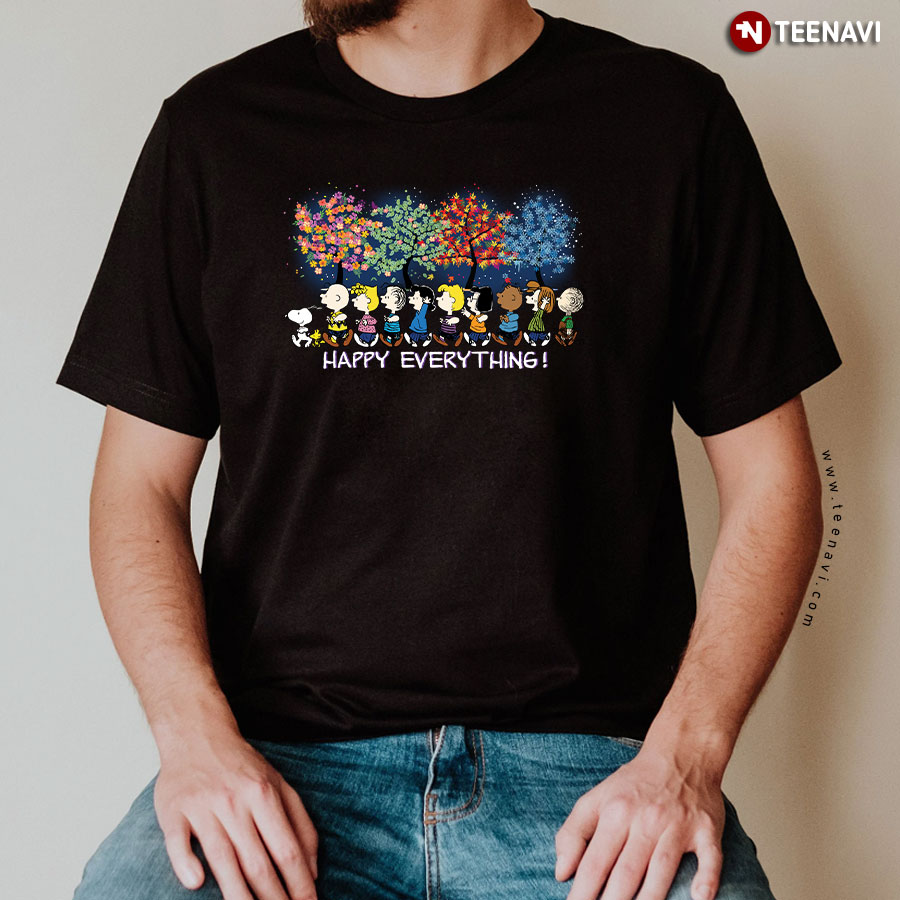 Happy Everything Peanuts Characters T-Shirt