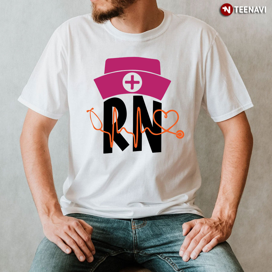 RN Heartbeat Registered Nurse T-Shirt