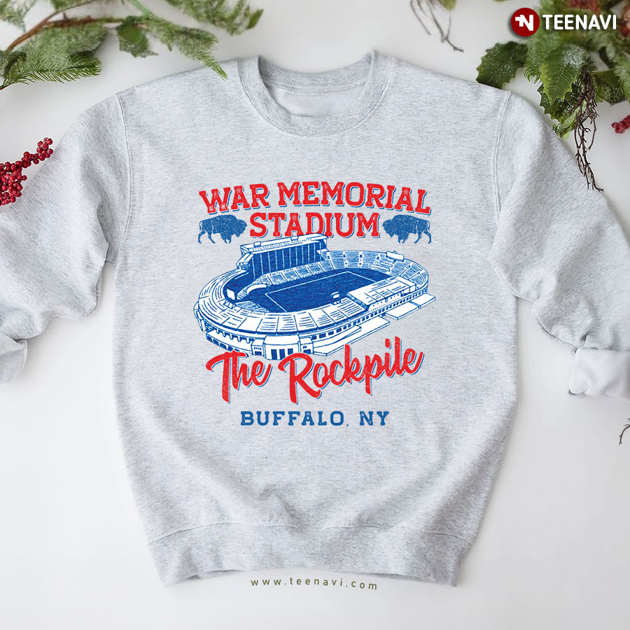 War Memorial Stadium The Rockpile Buffalo, NY Sweatshirt