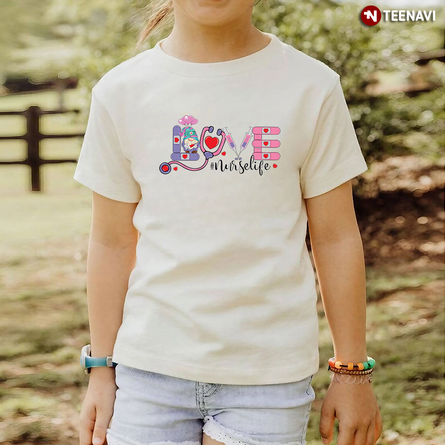 Love Nurse Life Gnome T-Shirt