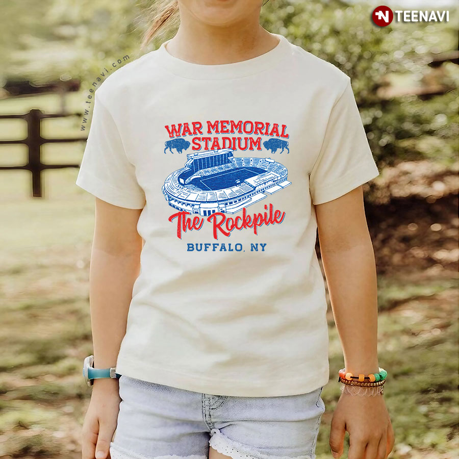 War Memorial Stadium The Rockpile Buffalo NY T-Shirt