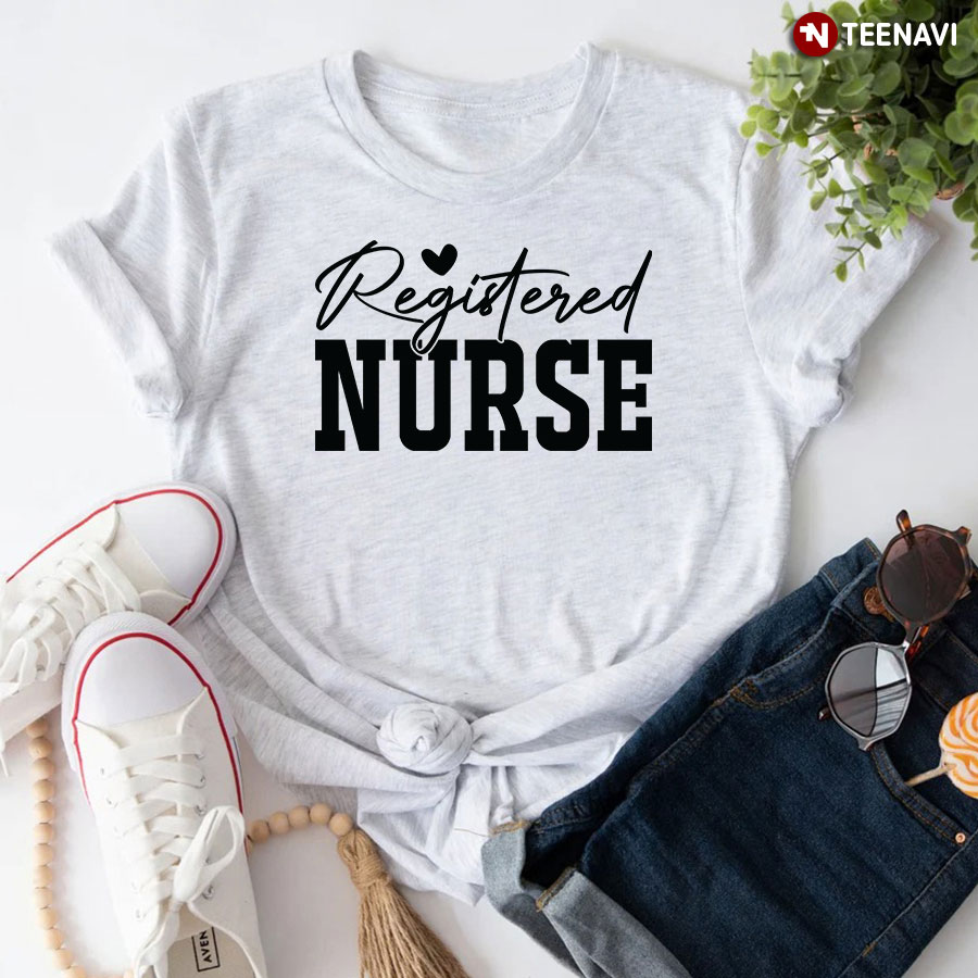 Registered Nurse Heart T-Shirt