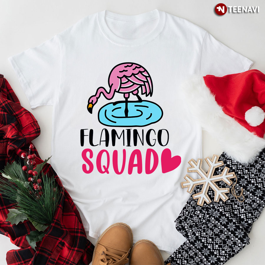 Flamingo Squad Flamingo Lover T-Shirt